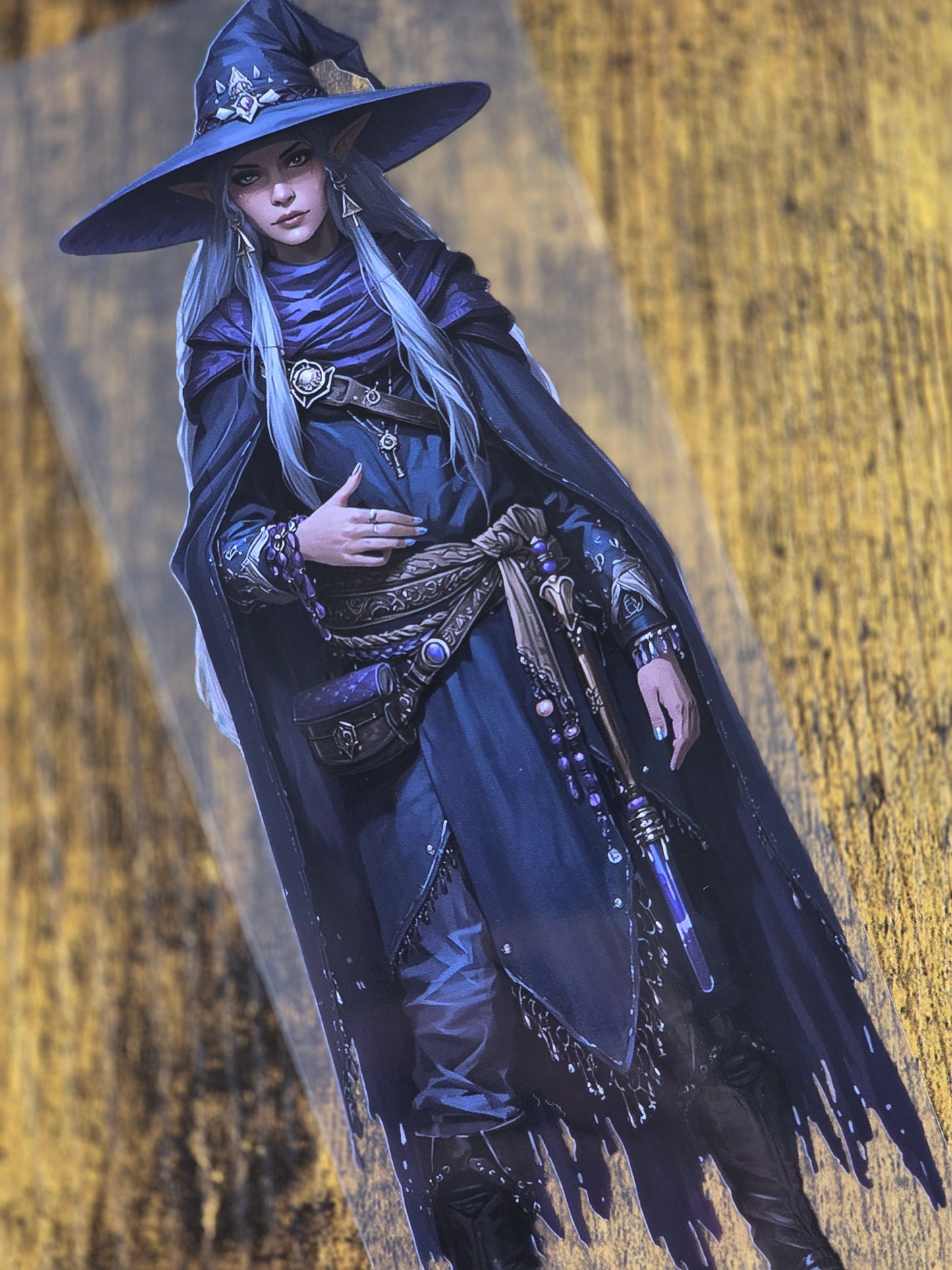 PET Tape Stickerband Midnight Wizard 7cm x 1,50m