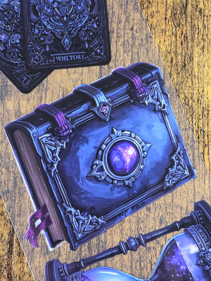 PET Tape Stickerband Midnight Wizard 7cm x 1,50m