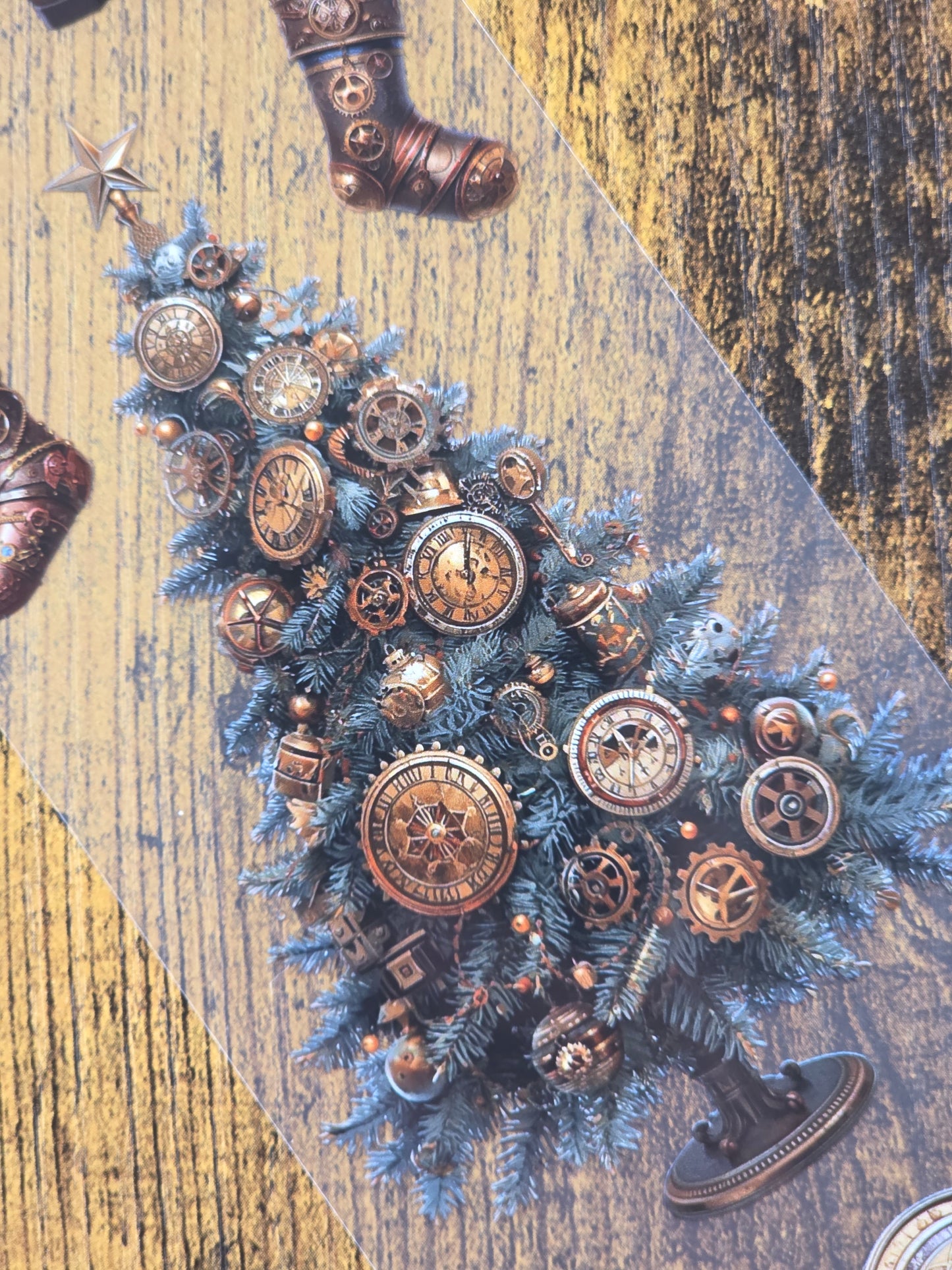 PET Tape Stickerband 6er Set Weihnachten Bundle