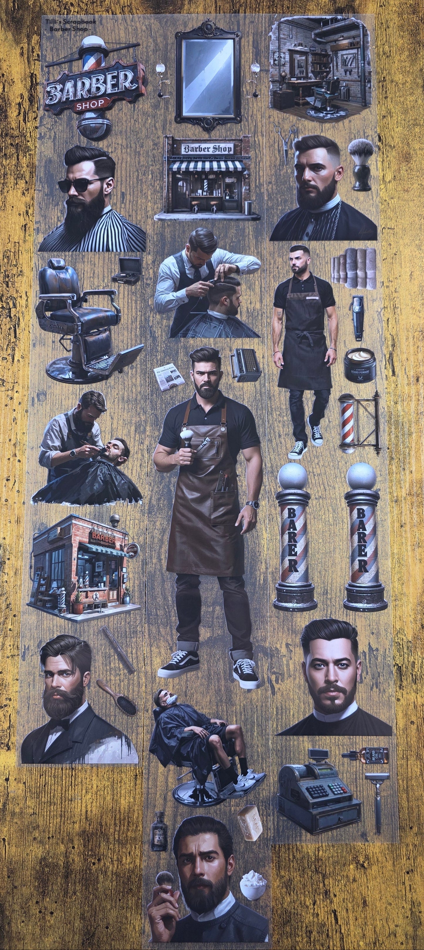 PET Tape 24er Set Stickerbänder Mega Bundle 7cm x 1,50m