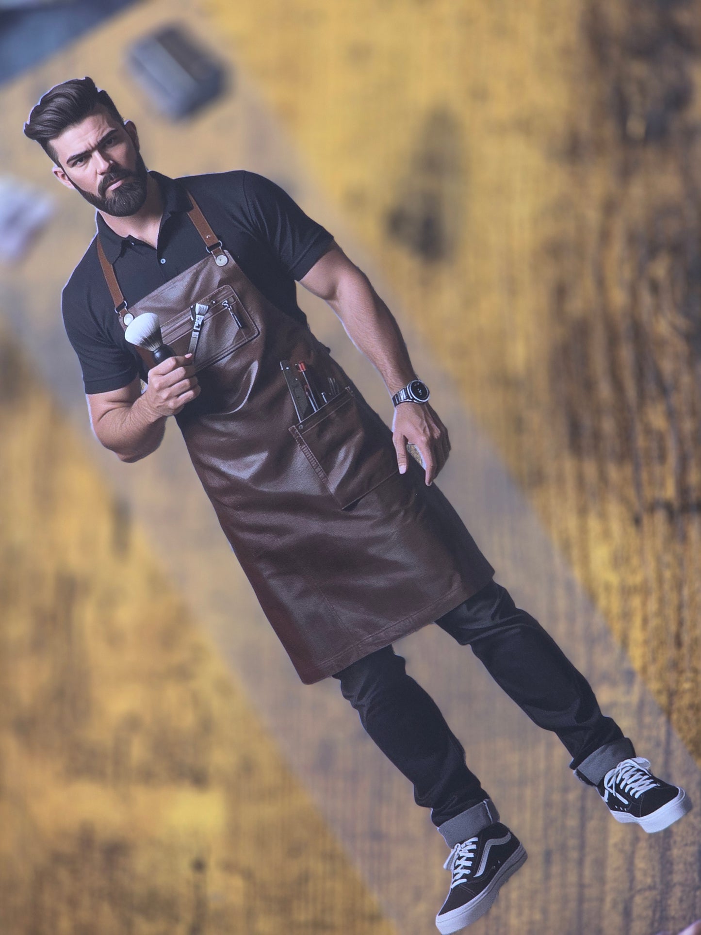 PET Tape Stickerband Barbershop 7cm x 1,50m