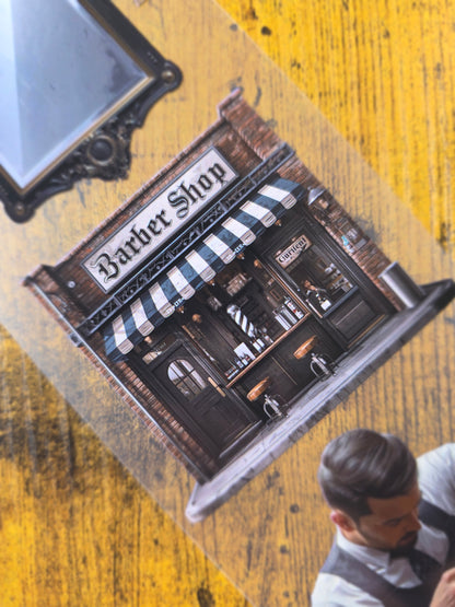 PET Tape Stickerband Barbershop 7cm x 1,50m