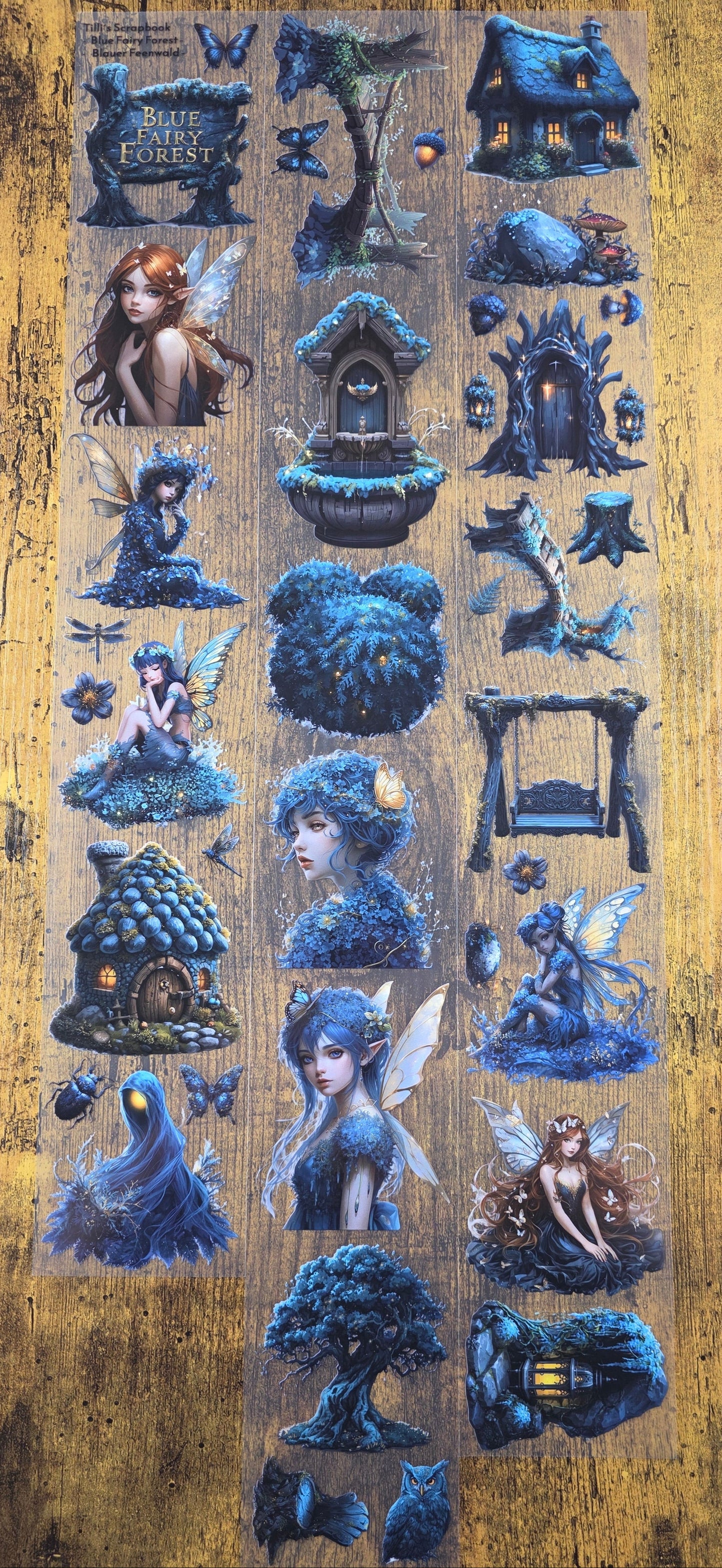 PET Tape 24er Set Stickerbänder Mega Bundle 7cm x 1,50m