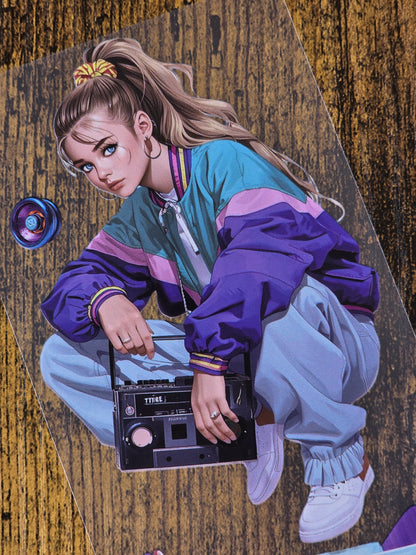 PET Tape Stickerband 90er Jahre  7cm x 1,50m