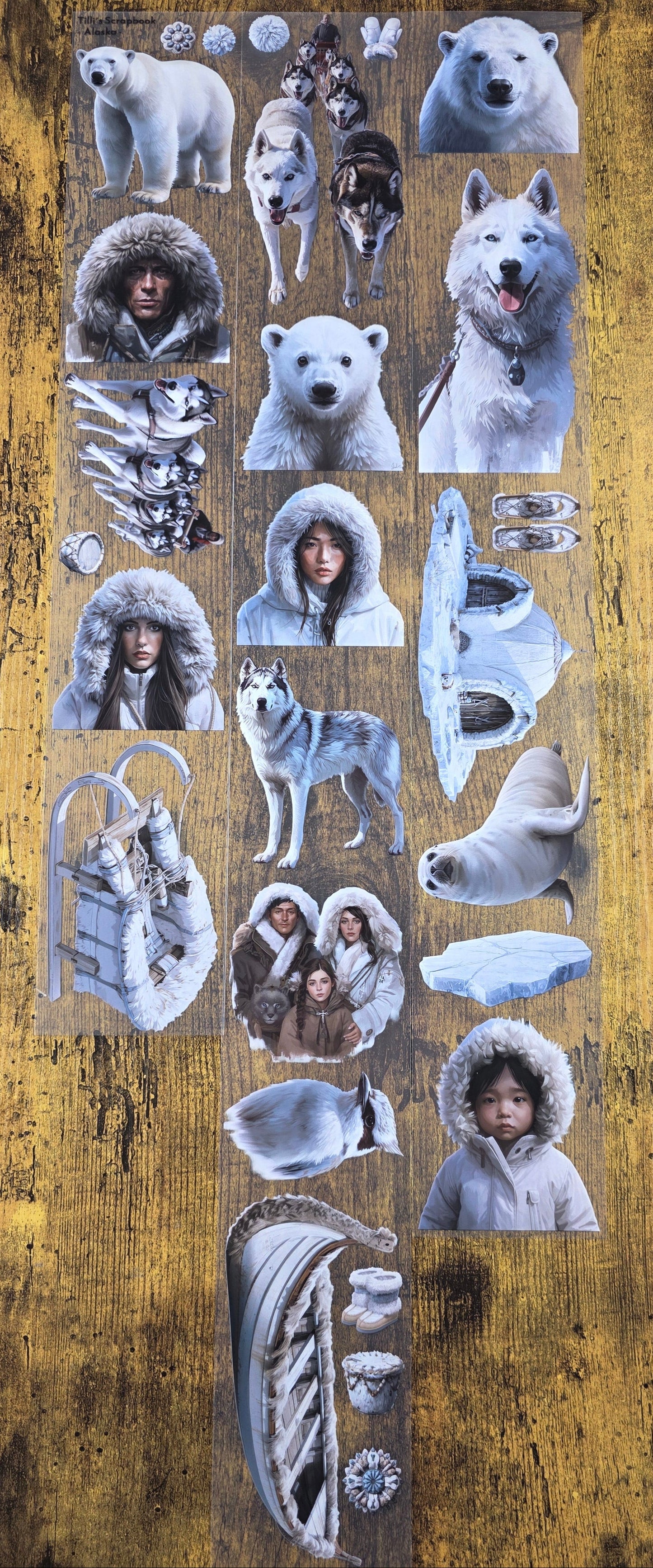 PET Tape 24er Set Stickerbänder Mega Bundle 7cm x 1,50m