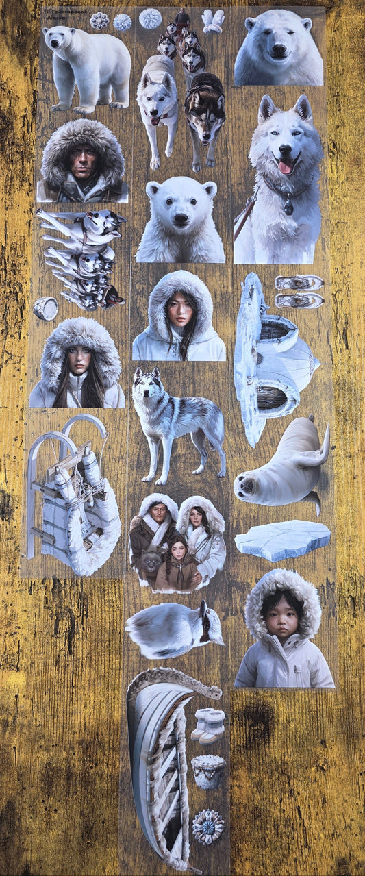 PET Tape Stickerband Alaska 7cm x 1,50m