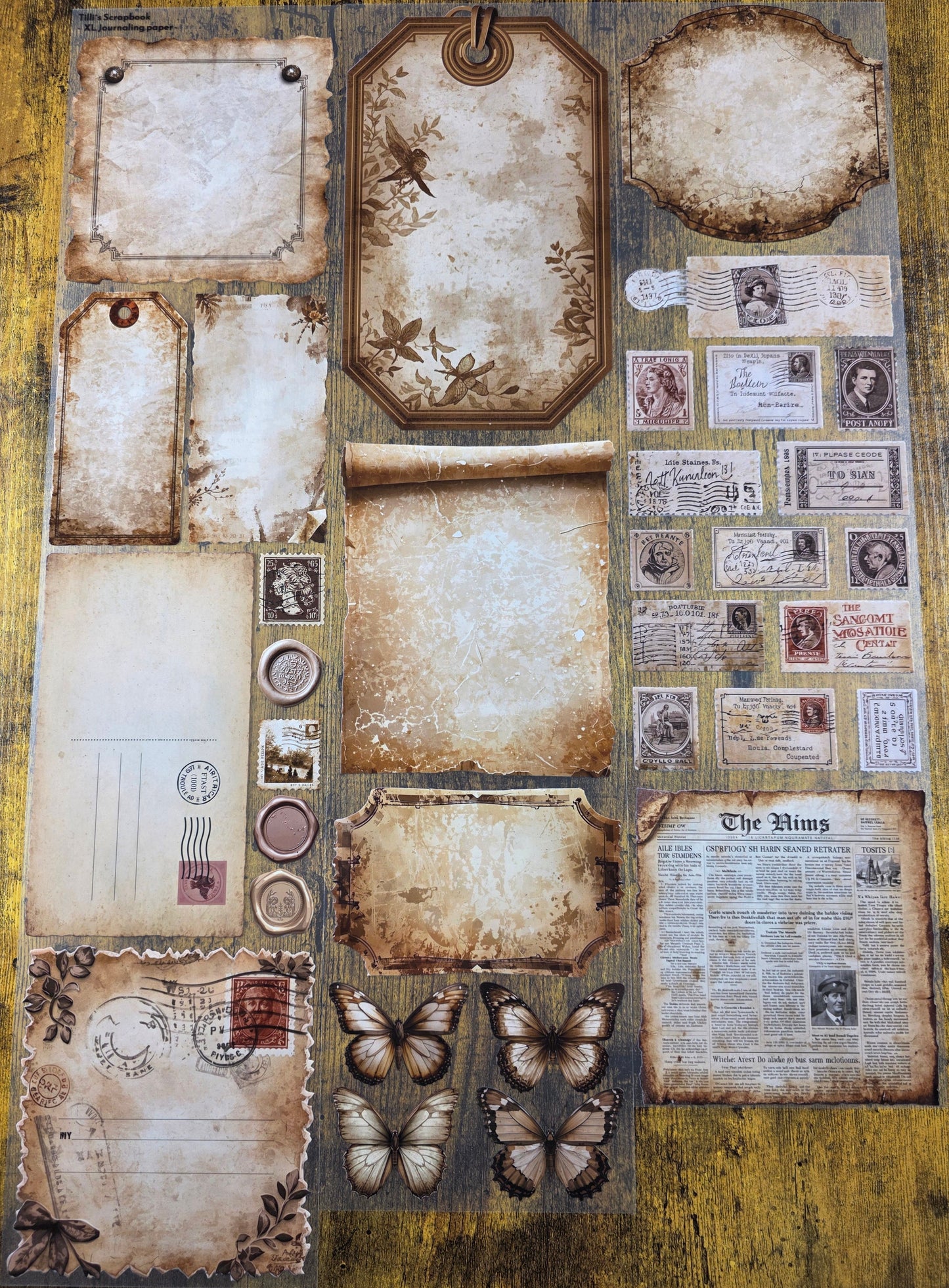 PET Tape 4er Set XL Stickerband Bundle 12cm x 1,50m