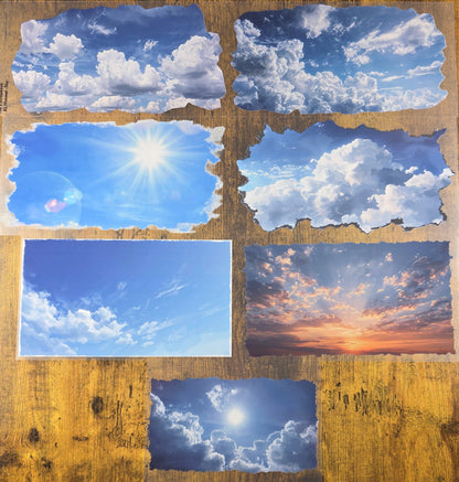 PET Tape 4er Set XL Stickerband Bundle 12cm x 1,50m