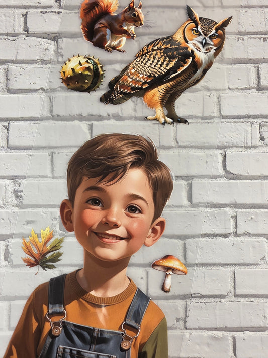 PET Tape Stickerband Herbst/Autumn  7cm x 1,50m