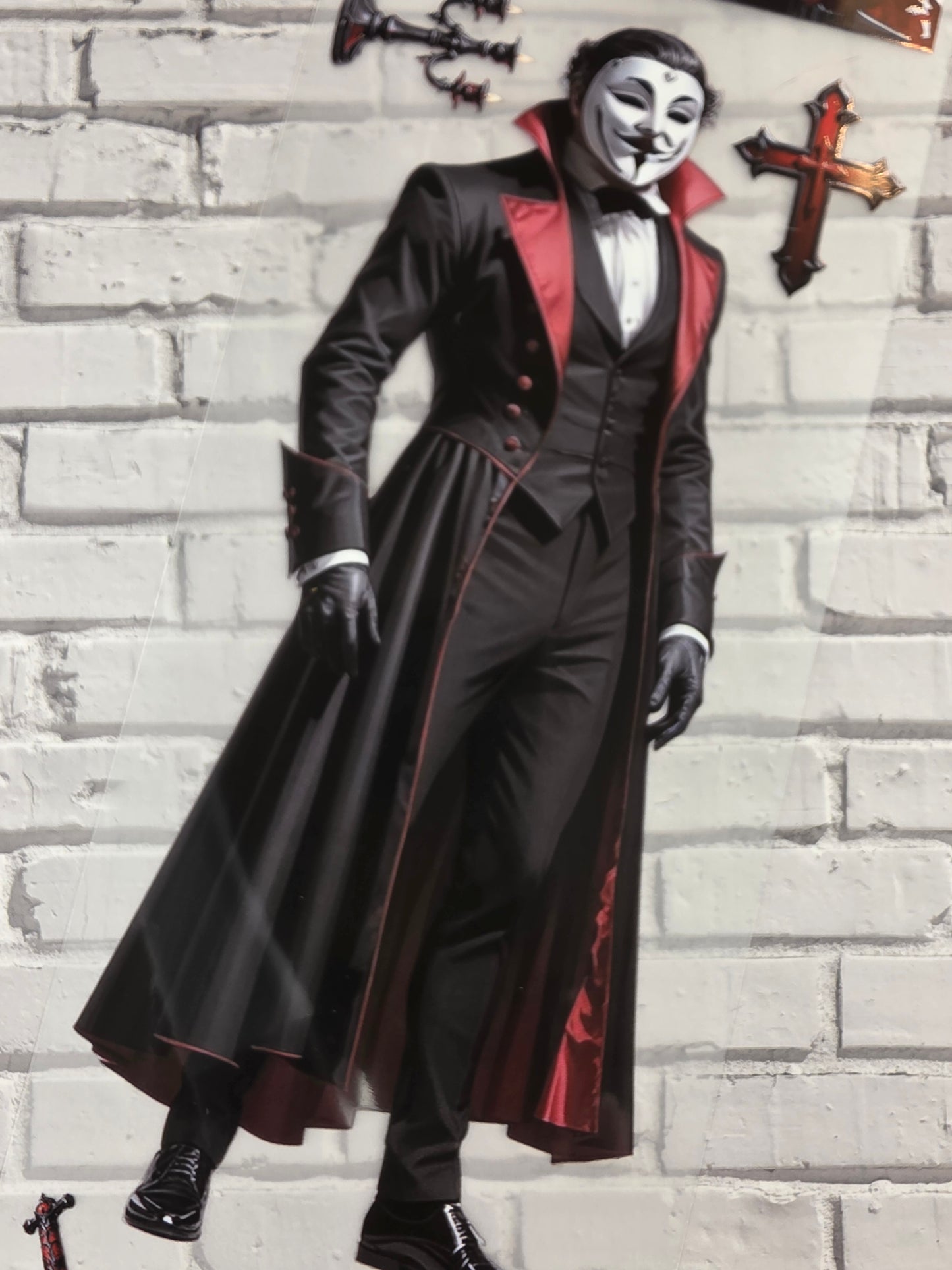 PET Tape Stickerband 2er Set Halloween & Gothic Bundle 7cm x 1,50m