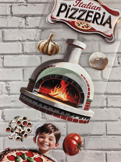 PET Tape Stickerband Pizzeria 7cm x 1,50m