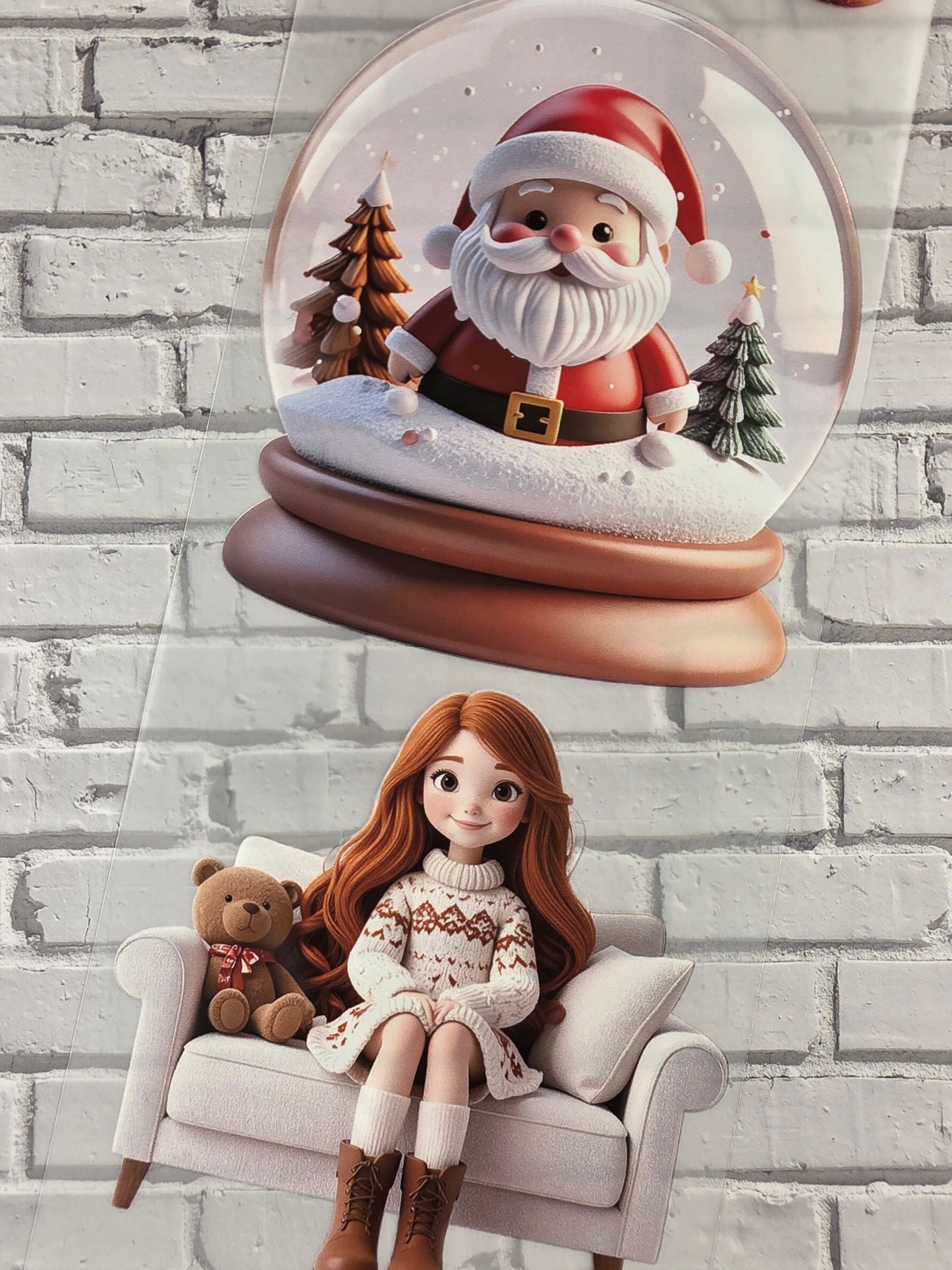 PET Tape Stickerband Rosi´s Christmas 7cm x 1,50m