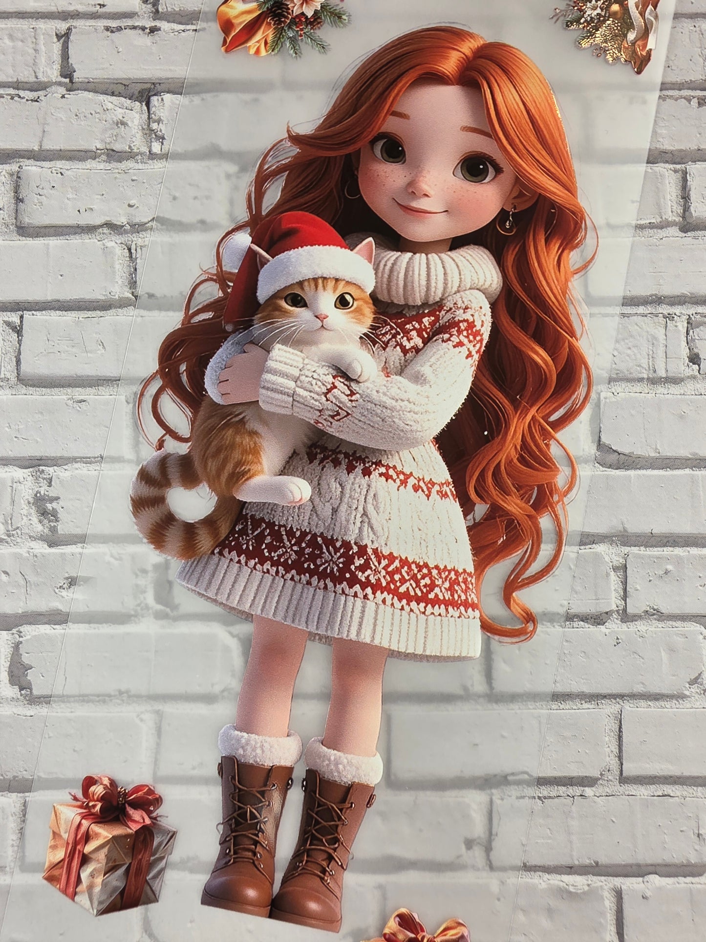 PET Tape Stickerband Rosi´s Christmas 7cm x 1,50m