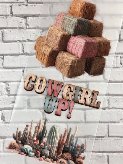 PET Tape Stickerband Cowgirl 7cm x 1,50m