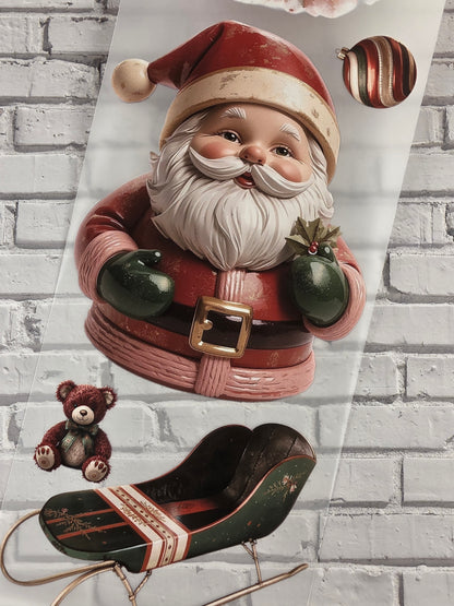 PET Tape Stickerband Vintage Christmas 7cm x 1,50m