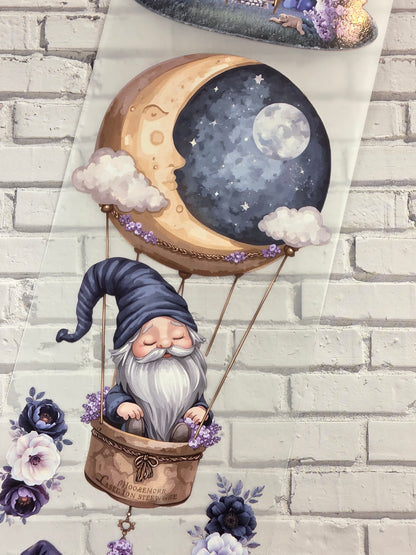PET Tape Stickerband Sleeptime Gnomes 7cm x 1,50m