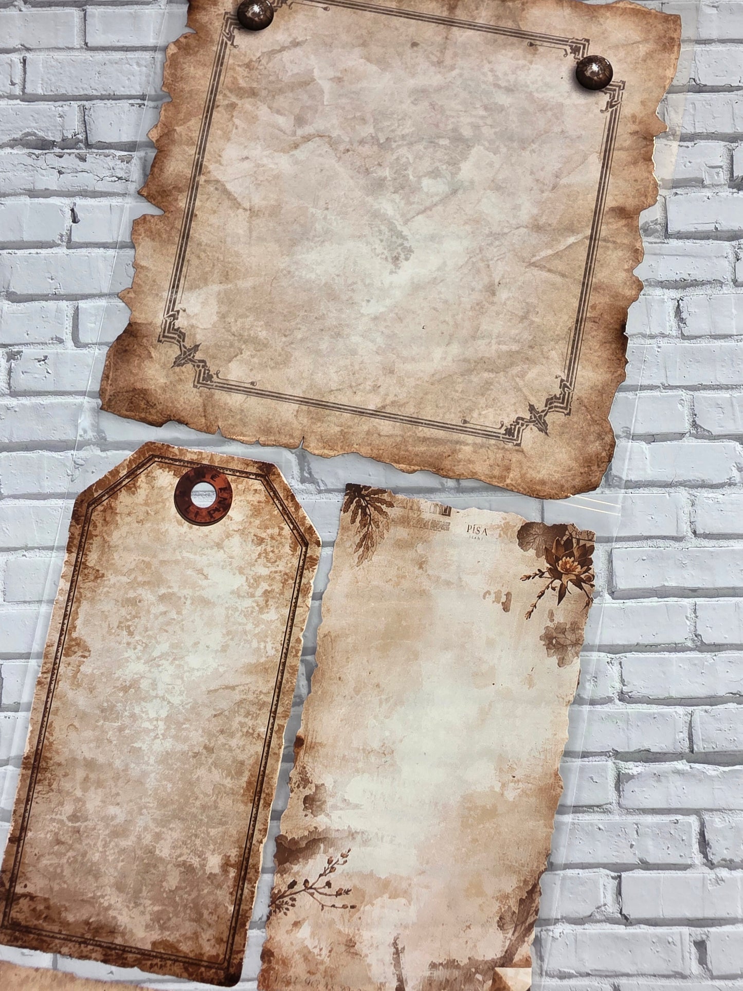 PET Tape XL Stickerband Journaling Papier 12cm x 1,50m