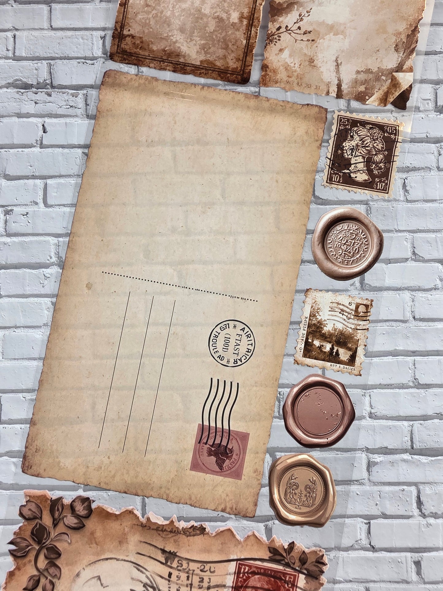 PET Tape XL Stickerband Journaling Papier 12cm x 1,50m