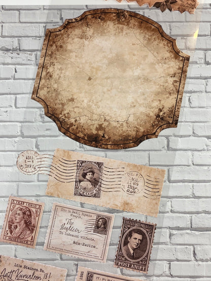 PET Tape XL Stickerband Journaling Papier 12cm x 1,50m