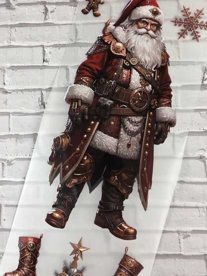 PET Tape Stickerband Steampunk Weihnachten 7cm x 1,50m