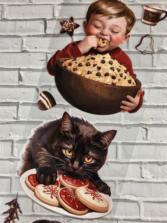 PET Tape Stickerband Weihnachtsbäckerei / Christmas Bakery  7cm x 1,50m