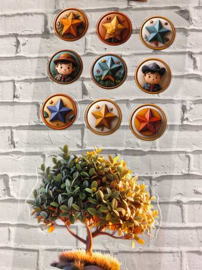 PET Tape 3D PRE-Cut Stickerband Camp Rosi 7cm x 1,50m