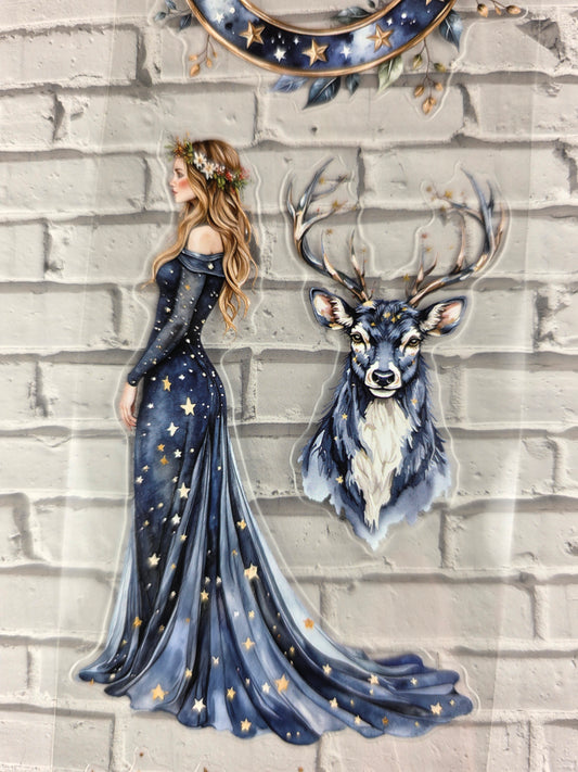 PET Tape 3D PRE-Cut Stickerband Lunar Magic 7cm x 1,50m