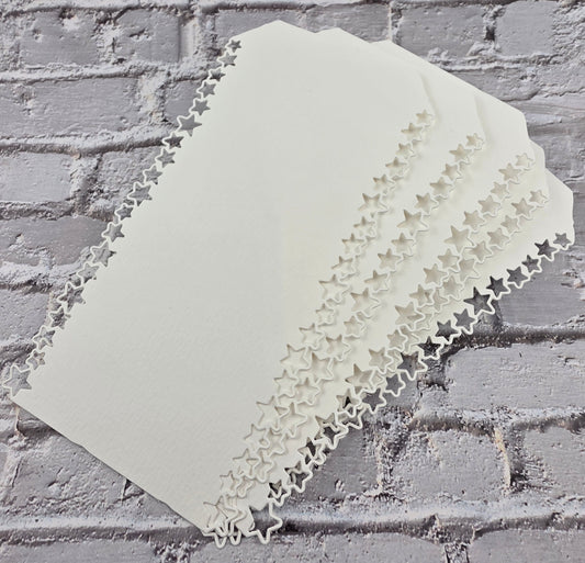 Mini Stern Journal / Scrapbook 5 Seiten Aquarellpapier 300gsm