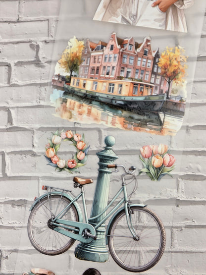 PET Tape 3D Stickerband Amsterdam Ladies spring edition 7cm x 1,50m