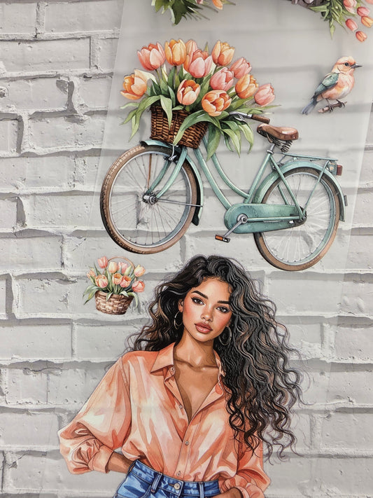 PET Tape 3D Stickerband Amsterdam Ladies spring edition 7cm x 1,50m