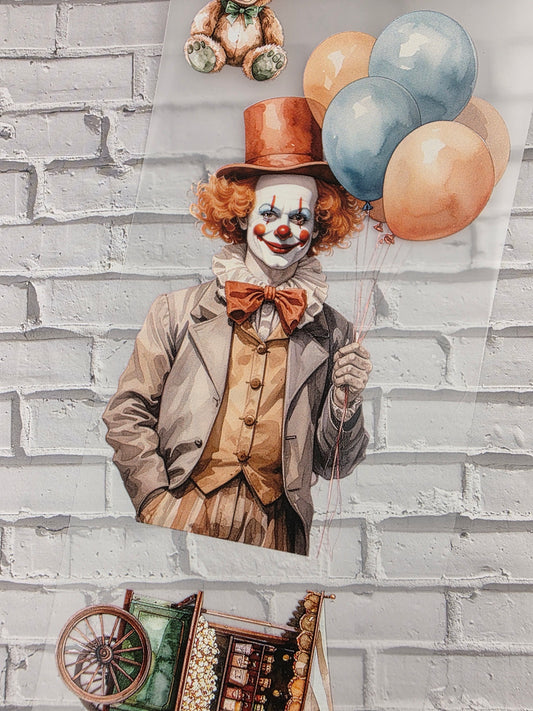 PET Tape Stickerband Vintage funfair 7cm x 1,50m