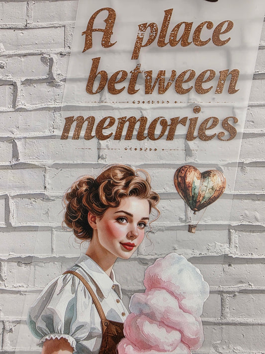 PET Tape Stickerband Vintage funfair 7cm x 1,50m