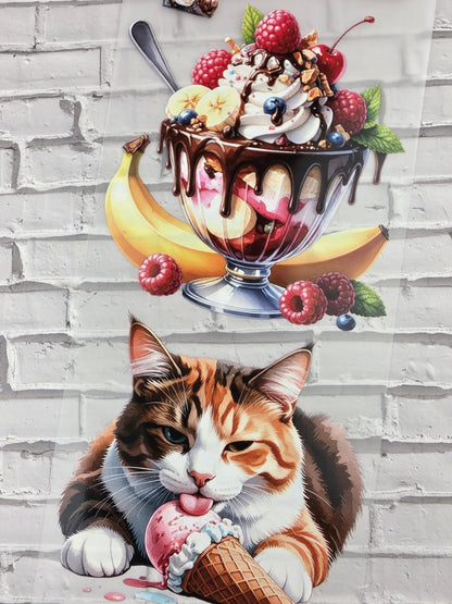 PET Tape Stickerband Ice Cream 7cm x 1,50m
