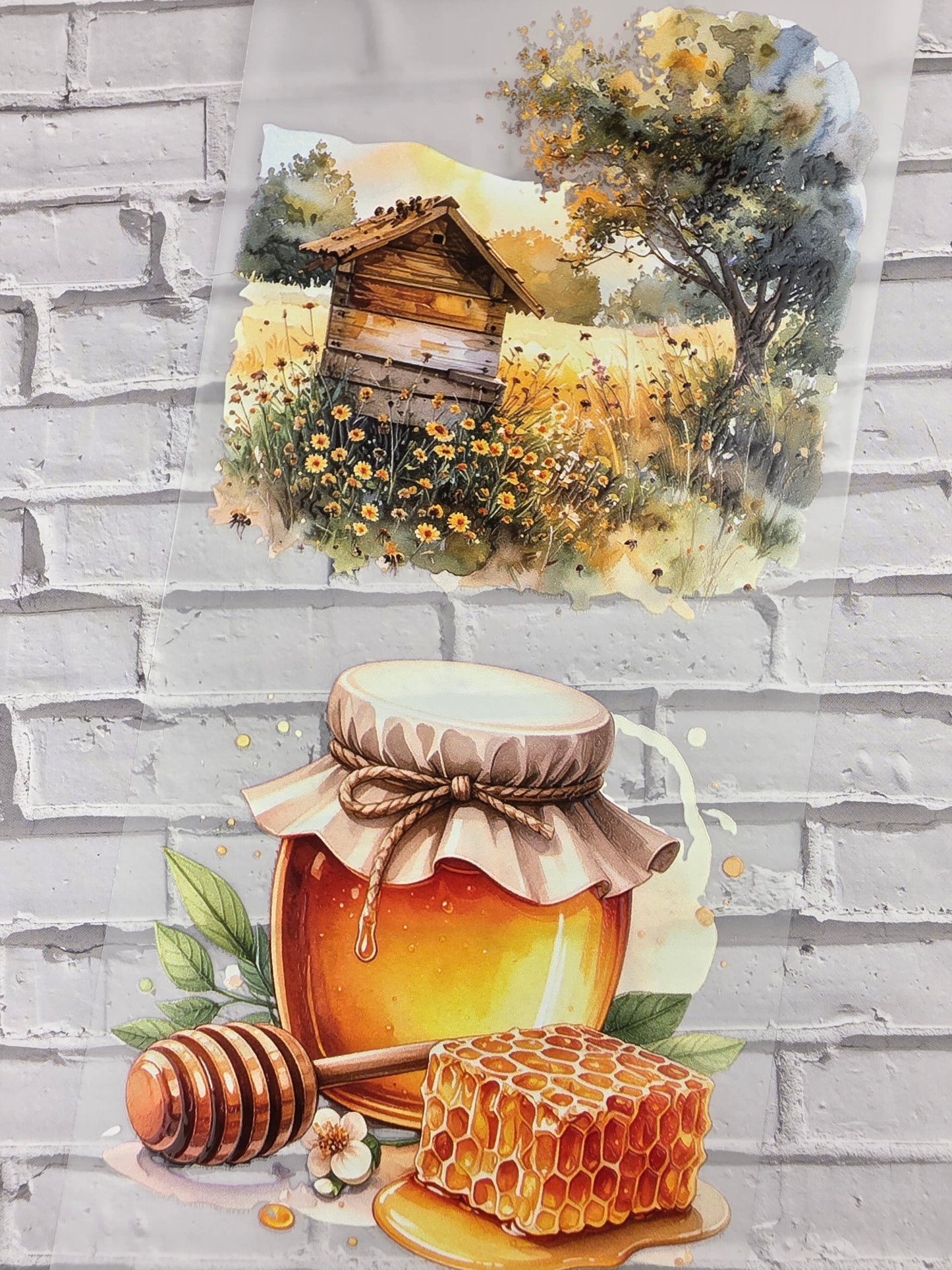 PET Tape 3D Stickerband Honey Bee 7cm x 1,50m