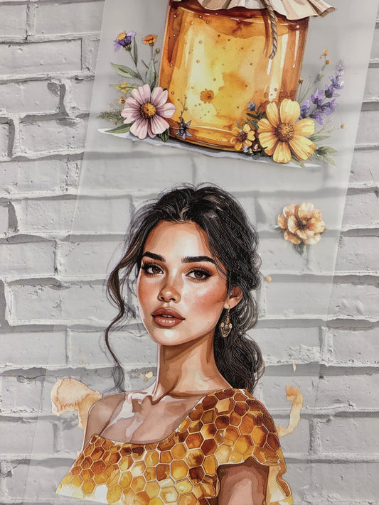 PET Tape 3D Stickerband Honey Bee 7cm x 1,50m