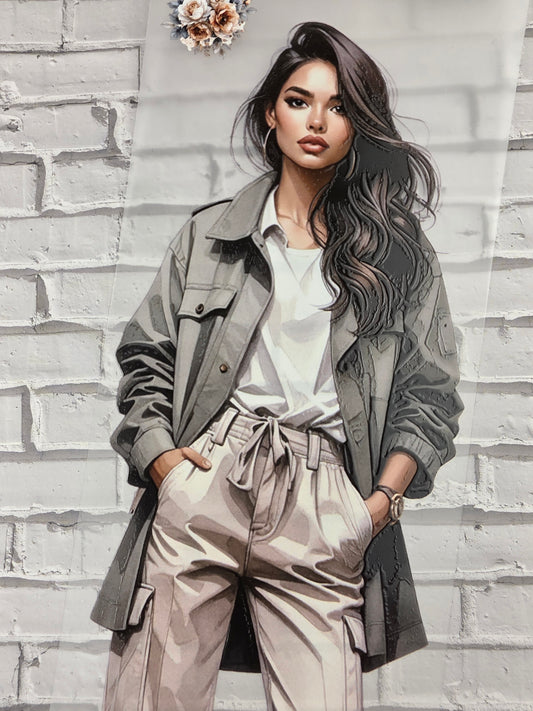 PET Tape 3D Stickerband Glamping 7cm x 1,50m