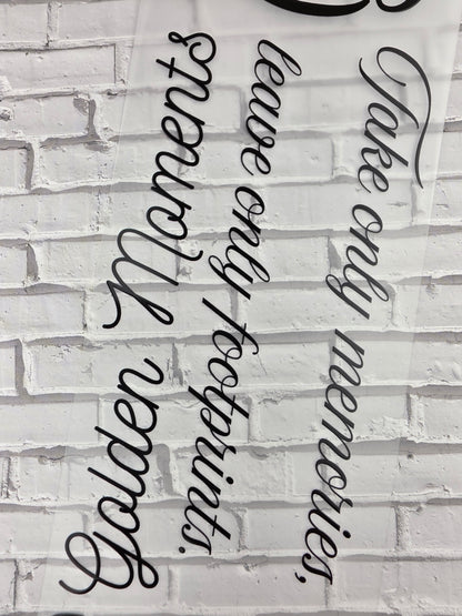 PET Tape Stickerband Spring quotes 7cm x 1,50m