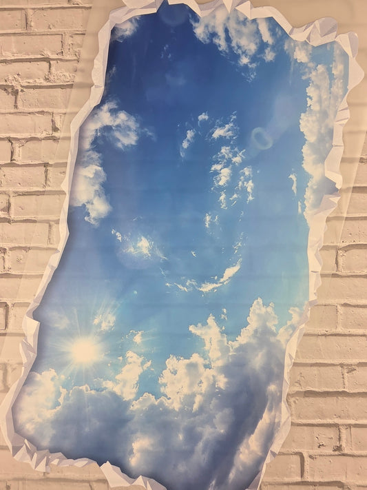 PET Tape XL Stickerband Himmel 2.0 12cm x 1,50m