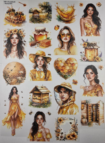 PET Tape Stickerband 6er Set 3D Bundle 7cm x 1,50m