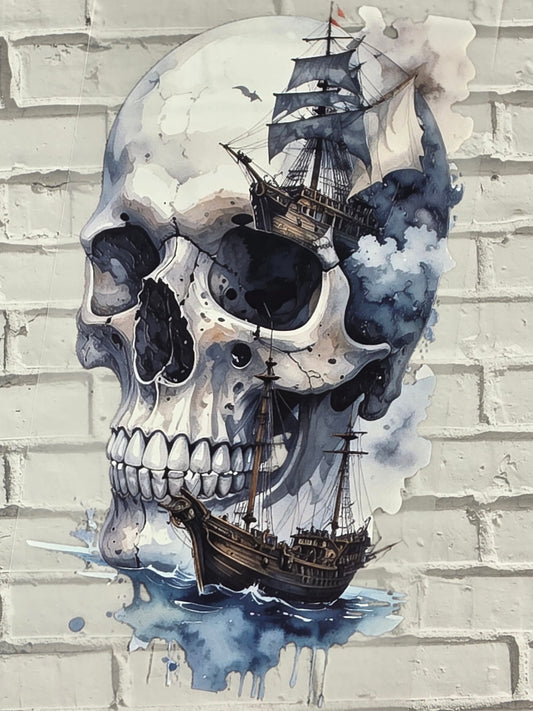 PET Tape 3D Stickerband Cursed by the sea 7cm x 1,50m