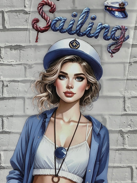 PET Tape 3D Stickerband Sailing 7cm x 1,50m