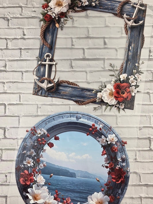 PET Tape XL 3D Stickerband Maritime backgrounds 12cm x 1,50m