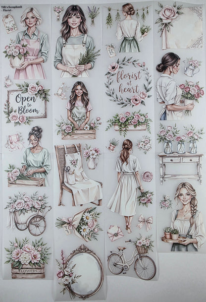 PET Tape 3D Stickerband Florist 7cm x 1,50m