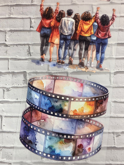 PET Tape 3D Stickerband Movie Award 7cm x 1,50m
