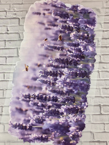 PET Tape XL 3D Stickerband Lavender 12cm x 1,50m