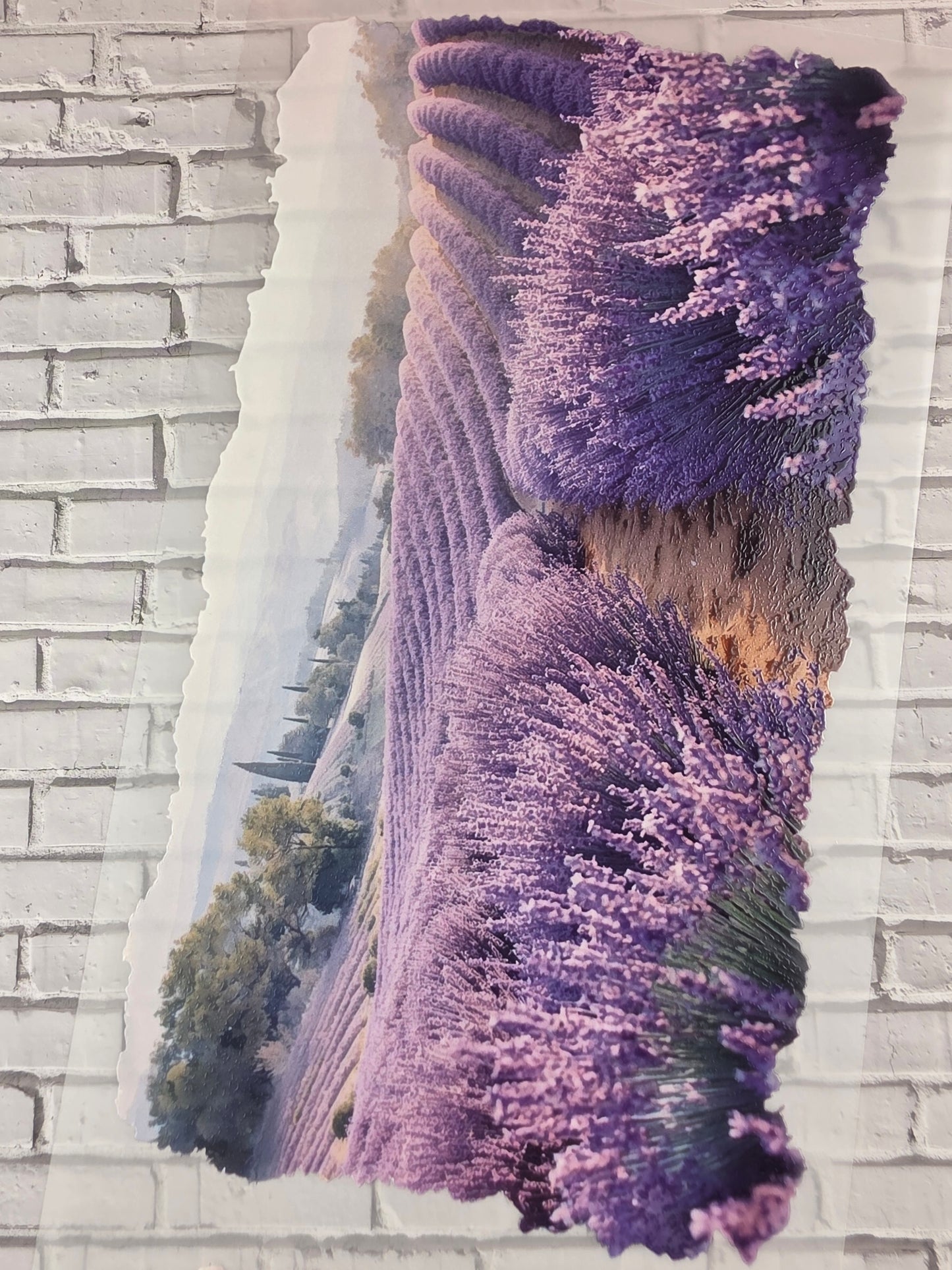 PET Tape XL 3D Stickerband Lavender 12cm x 1,50m