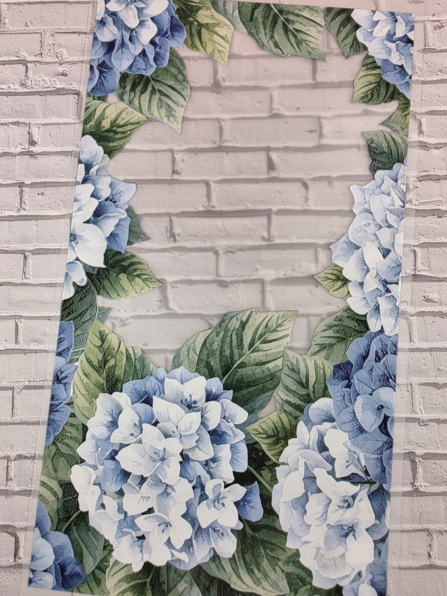 PET Tape XL 3D Stickerband Hydrangea backgrounds 12cm x 1,50m