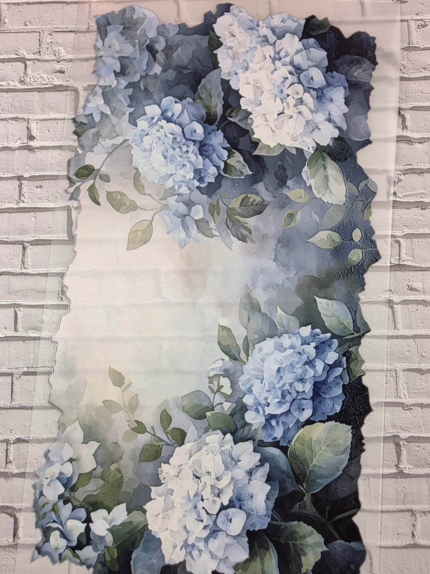 PET Tape XL 3D Stickerband Hydrangea backgrounds 12cm x 1,50m