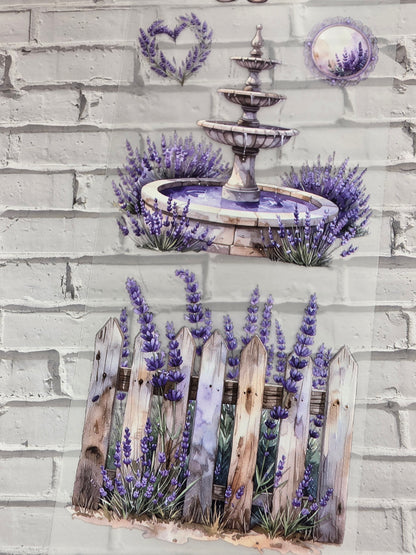 PET Tape 3D Stickerband Lavender 7cm x 1,50m