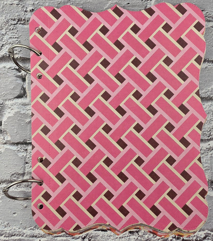Handmade Journal / Scrapbook 14 Seiten Aquarellpapier (14x10cm) 300gsm